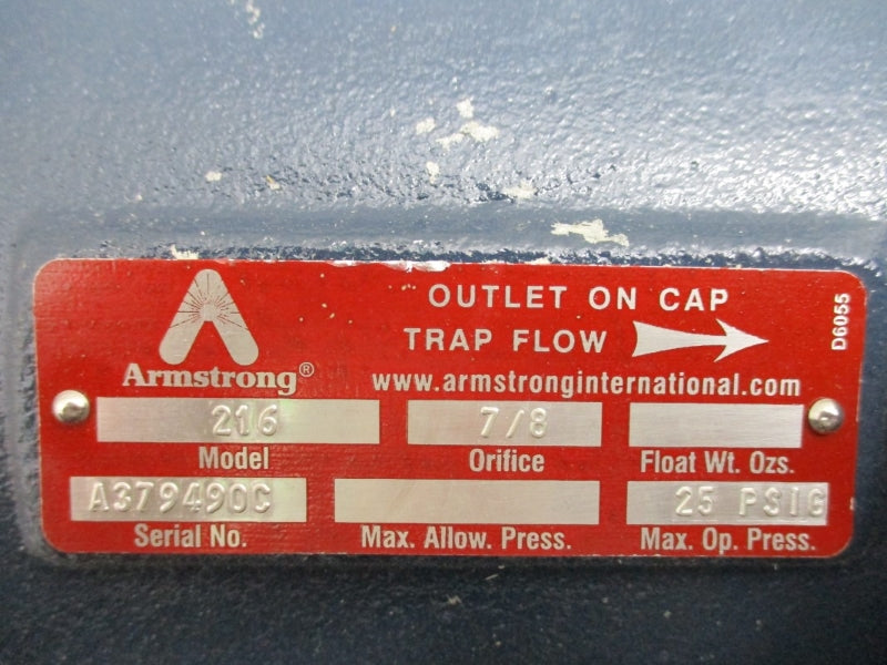 ARMSTRONG 216 25PSI 7/8" NSNP