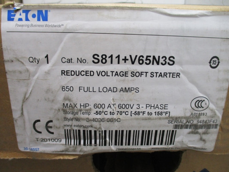 EATON S811+V65N3S 600VAC 650A NSFS