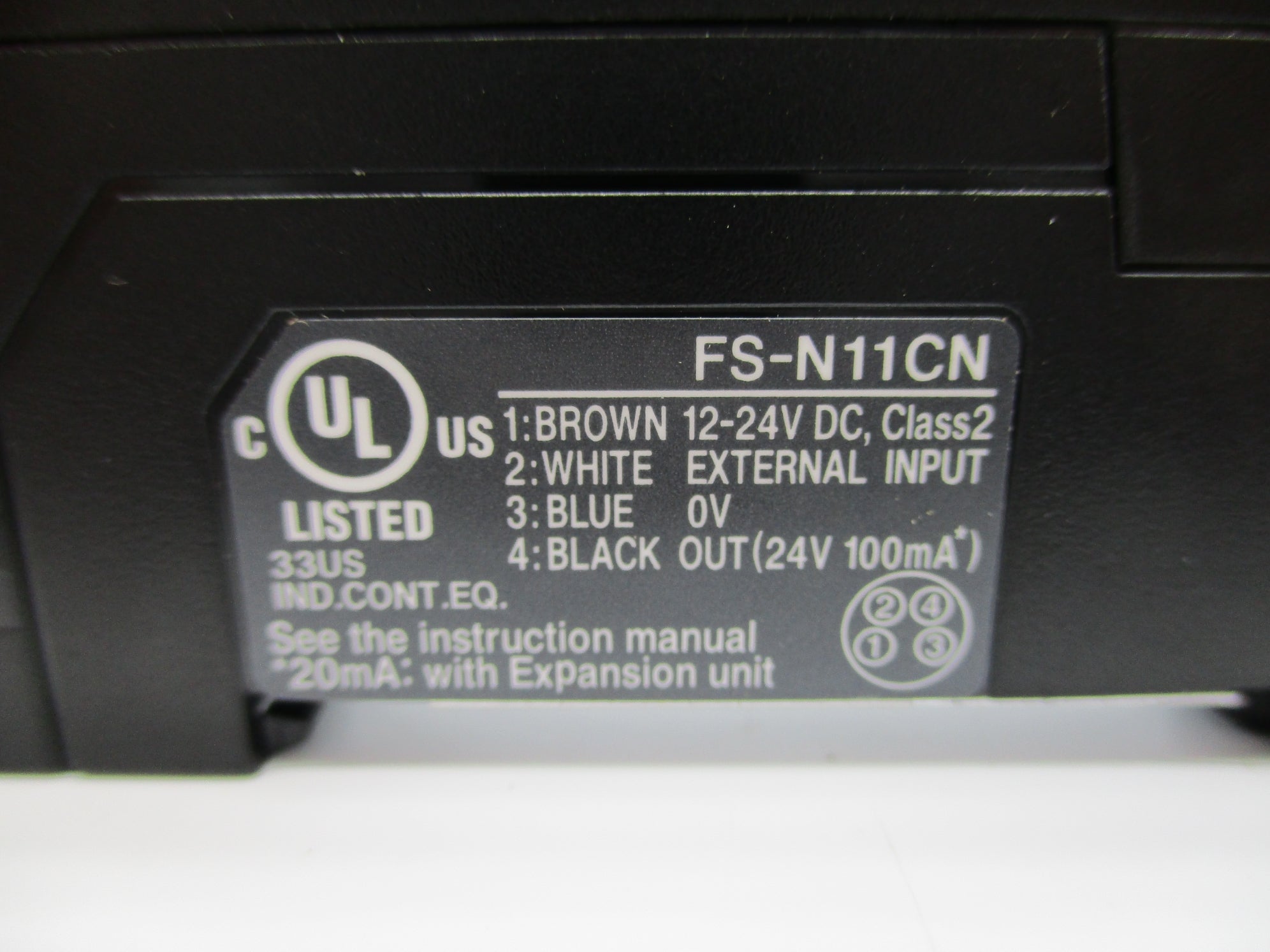 KEYENCE FS-N11CN 12-24VDC NSNP