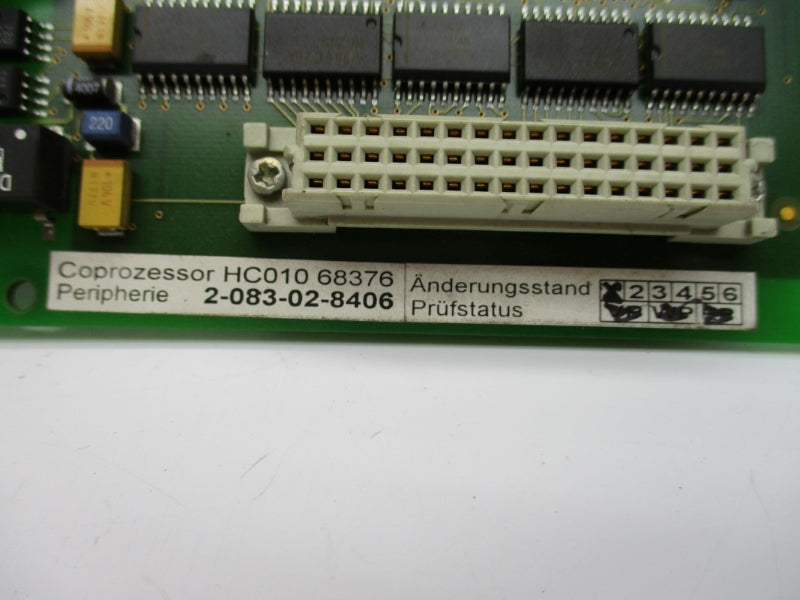 HOMATIC HC010 2-083-02-8406 REV. 03 UNMP