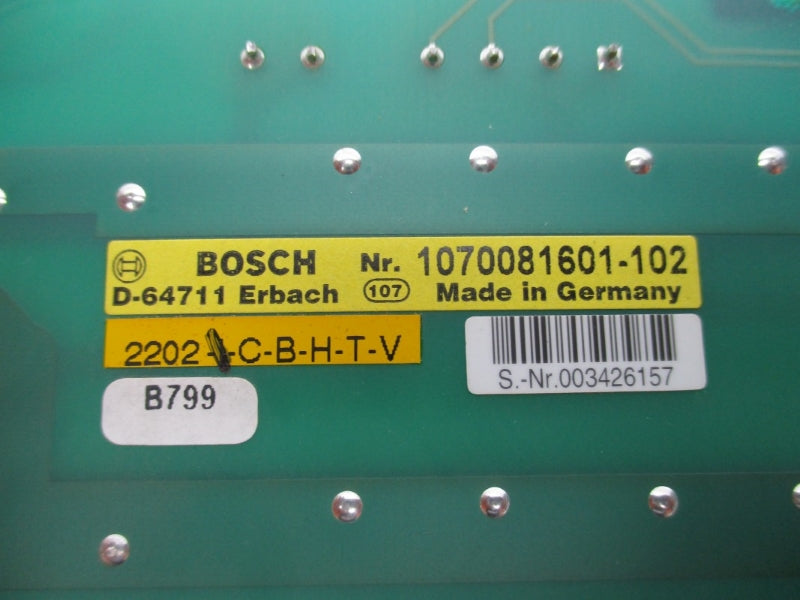 BOSCH 1070081601-102 079722-3027 UNMP