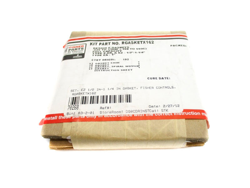 FISHER RGASKETX162 NSFS