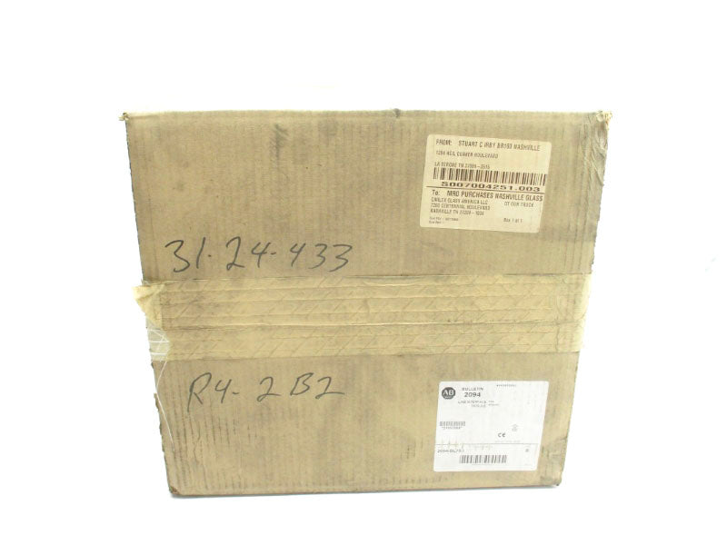 ALLEN BRADLEY 2094-BL75S SER. B 480VAC 75A NSFS