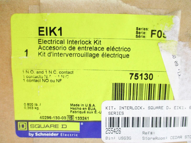 SQUARE D EIK1 SER. F05 NSMP