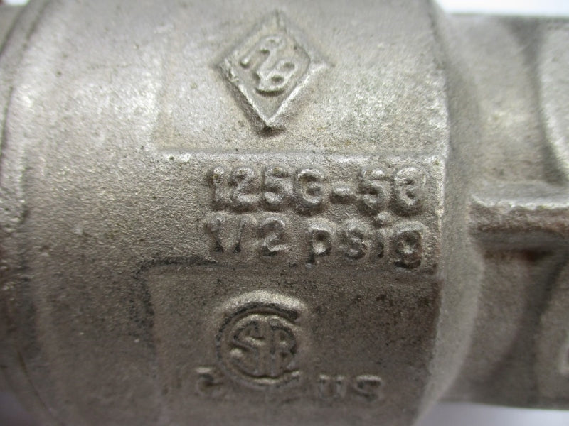 VALVE DN50 PN25 CW617N M0P5 1/2PSI NSNP