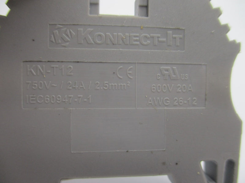 KONNECT-IT KN-T12GRY 750V 24A NSNP