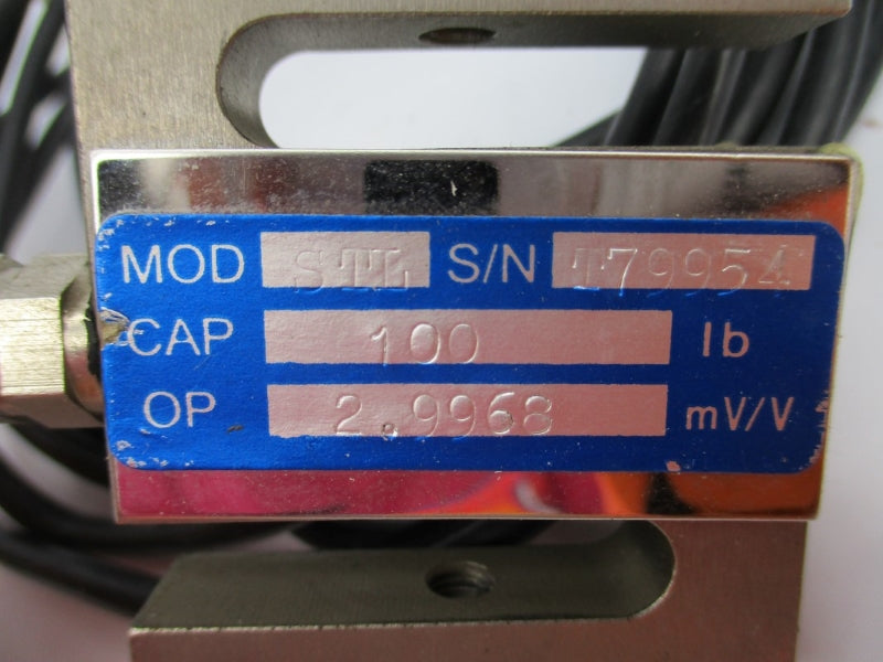 LOAD CELL STL 100LB UNMP
