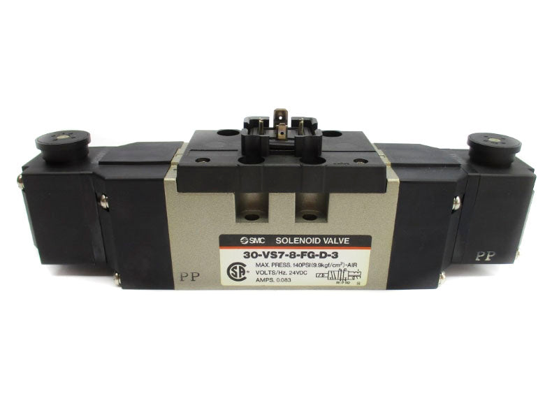 SMC 30-VS7-8-FG-D-3 24VDC 0.083A 140PSI NSNP