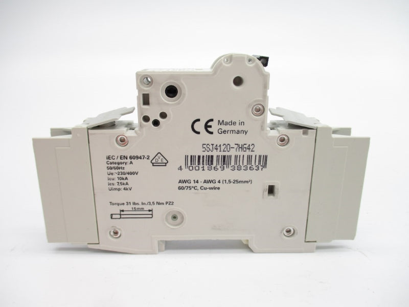 SIEMENS 5SJ4120-7HG42 277VAC 20A NSMP