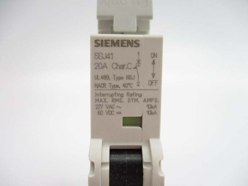 SIEMENS 5SJ4120-7HG42 277VAC 20A NSMP