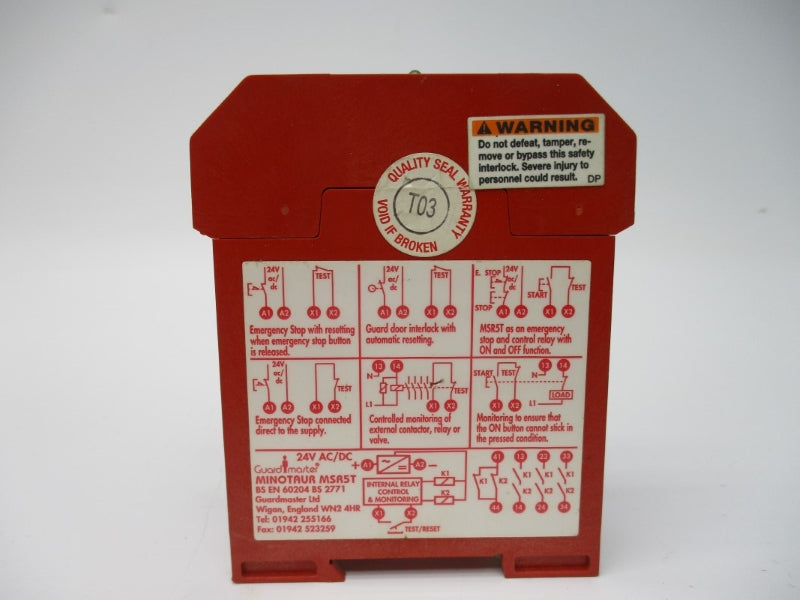 ALLEN BRADLEY 440R-B23020 SER. A 24VAC/DC NSNP