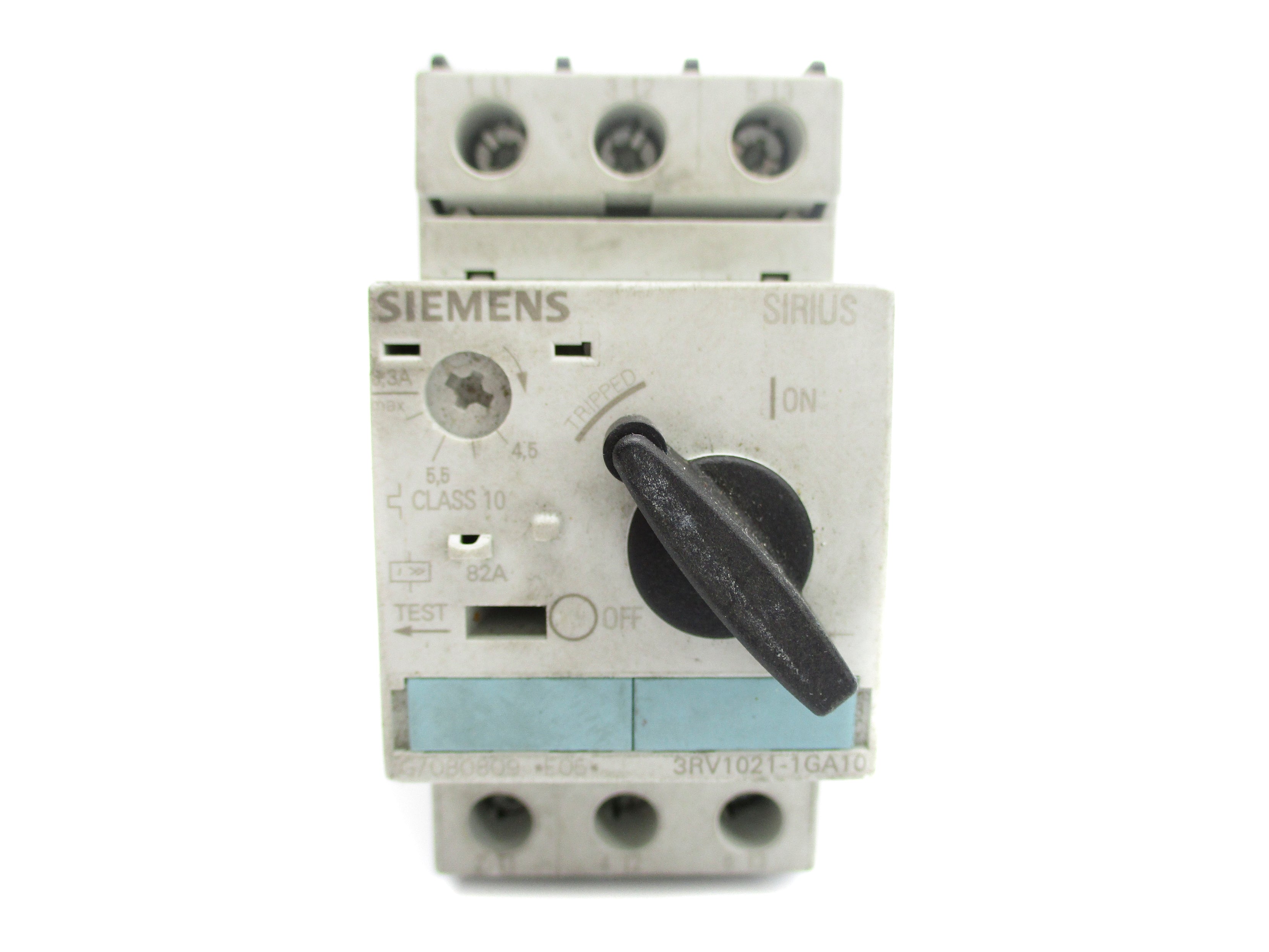 SIEMENS 3RV1021-1GA10 4.5-6.3A 600V (AS PICTURED) NSNP