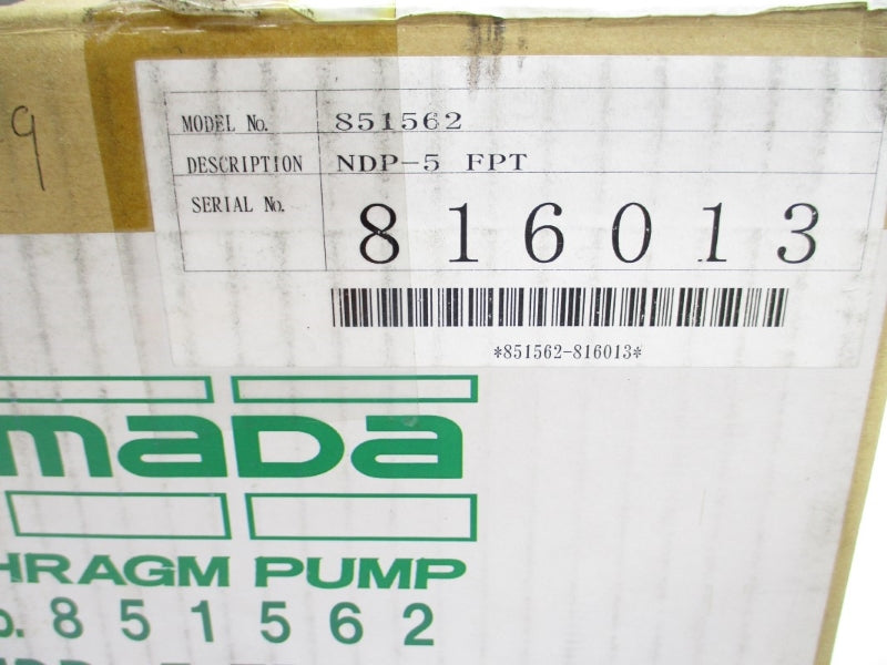 YAMADA NDP-5FPT 851562 100PSI 32-158'F NSMP