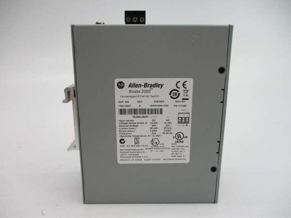 ALLEN BRADLEY 1783-US8T SER. A 18-30VAC NSMP