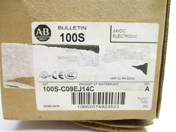 ALLEN BRADLEY 100S-C09EJ14C SER. A 24VDC (BR/WH) NSMP
