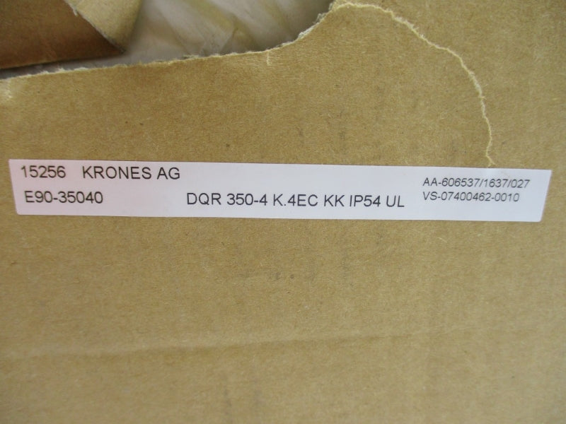 ROSENBERG E90-35040 DQR350-4K.4ECKKIP54UL 460V 0.43A NSMP