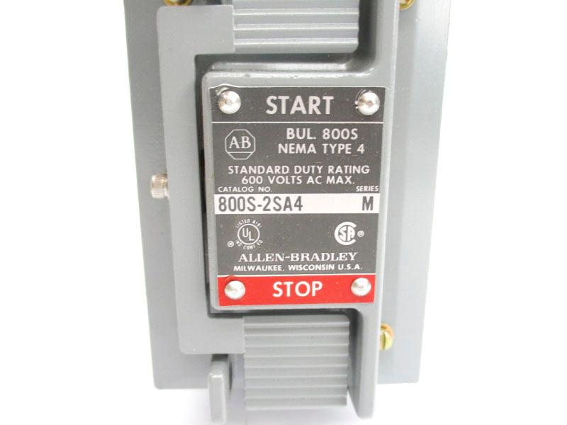 ALLEN BRADLEY 800S-2SA4 SER. M 600VAC (BR/WH) NSMP