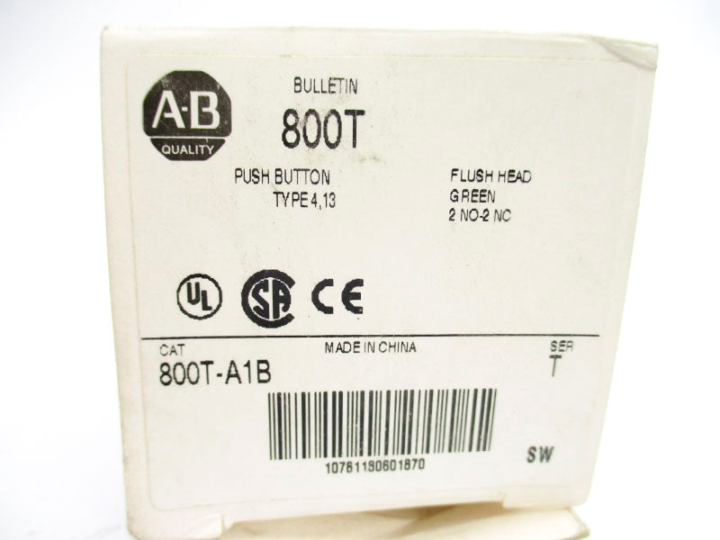 ALLEN BRADLEY 800T-A1B SER. T (WH) NSMP
