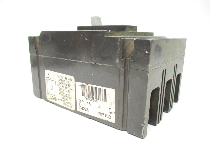 GENERAL ELECTRIC TED136015 600VAC 15A NSNP