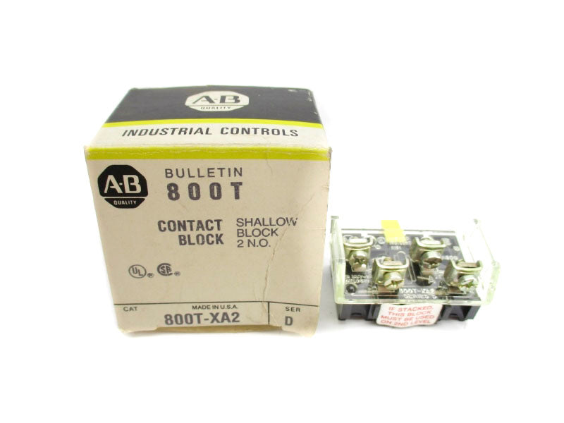 INDUSTRIAL SPARE PART 800T-XA2 SER. D (BK/YL) NSMP