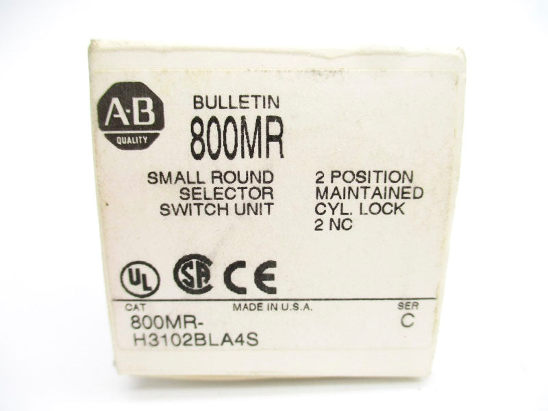 ALLEN BRADLEY 800MR-H3102BLA4S SER. C (WH) NSMP