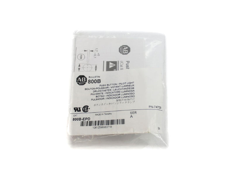 ALLEN BRADLEY 800B-EPD SER. A NSMP