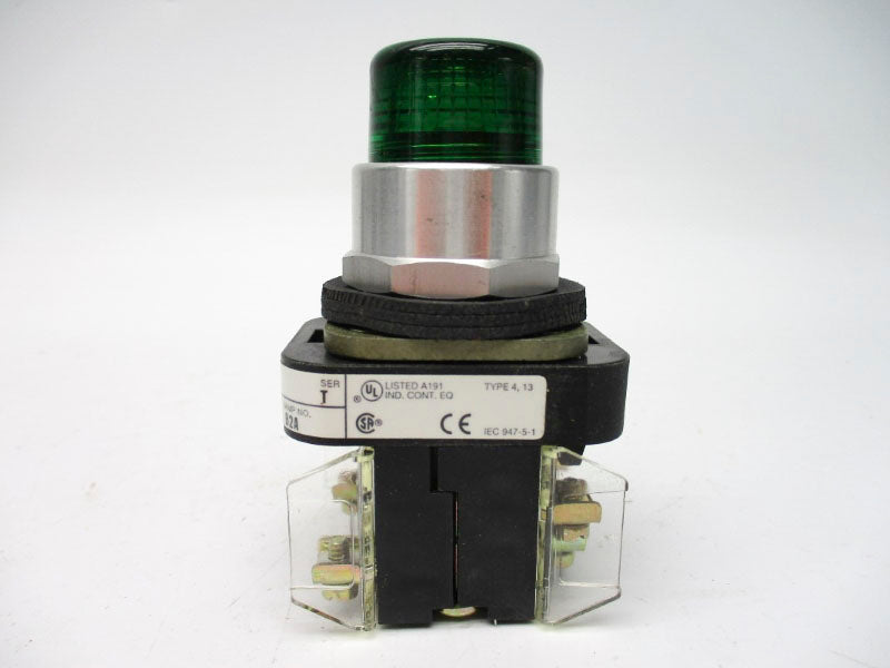 ALLEN BRADLEY 800T-RB10G SER. T 120V NSNP
