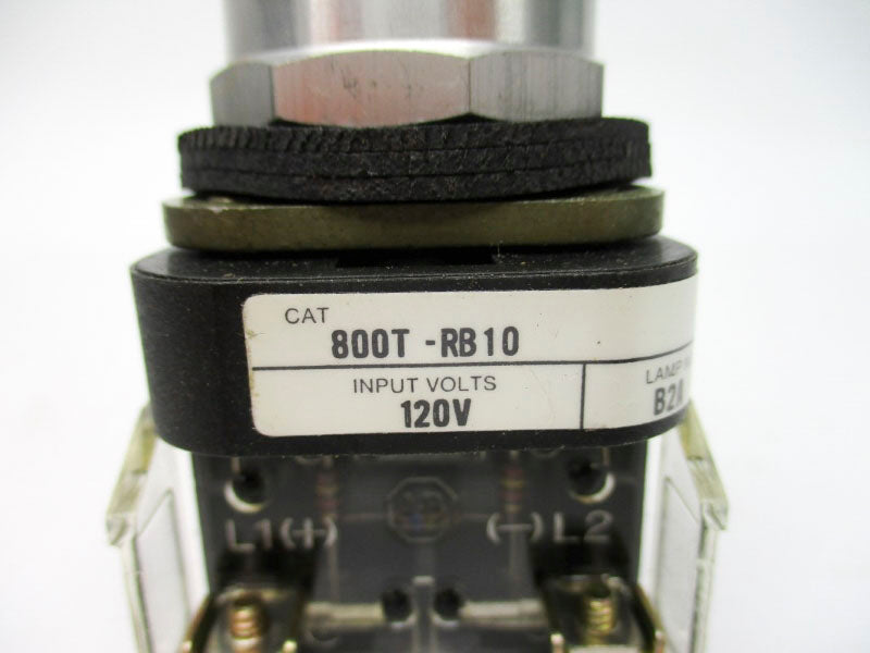 ALLEN BRADLEY 800T-RB10G SER. T 120V NSNP