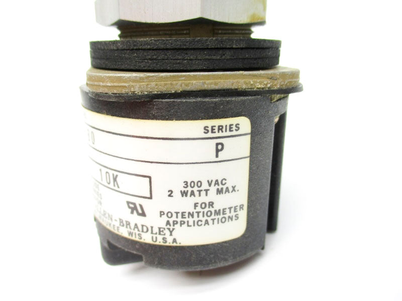 ALLEN BRADLEY 800T-U80 SER. P 300VAC NSNP
