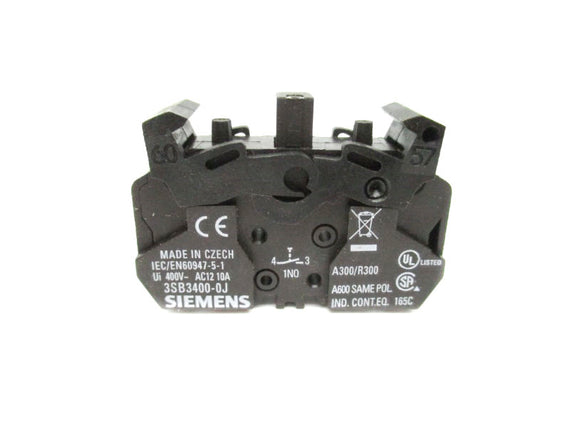 SIEMENS 3SB3400-0J 400V 10A NSNP