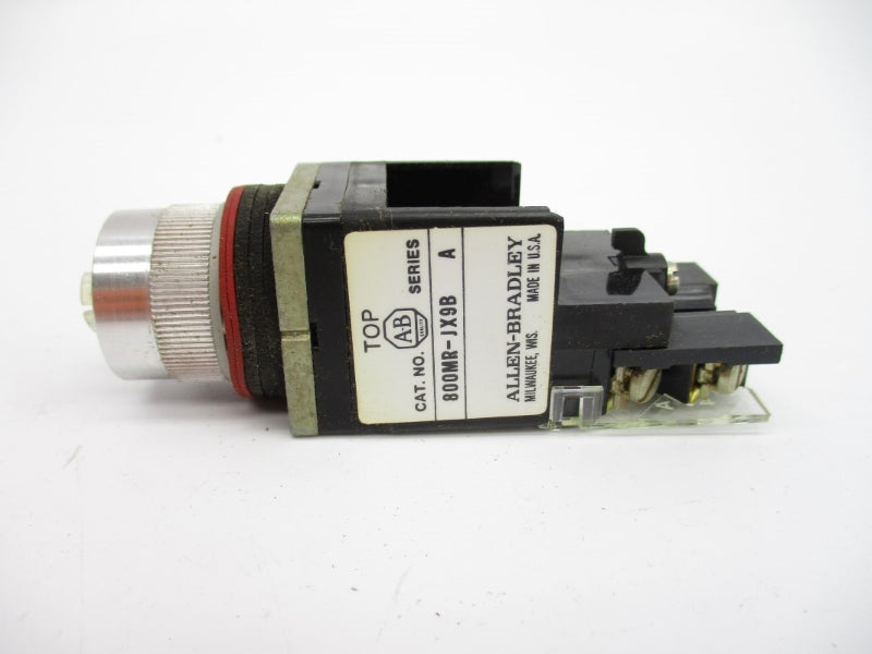 ALLEN BRADLEY 800MR-JX9B SER. A (BK/YL) NSMP