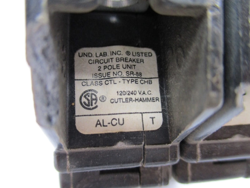 CUTLER HAMMER CHB240 120/240VAC 40A UNMP