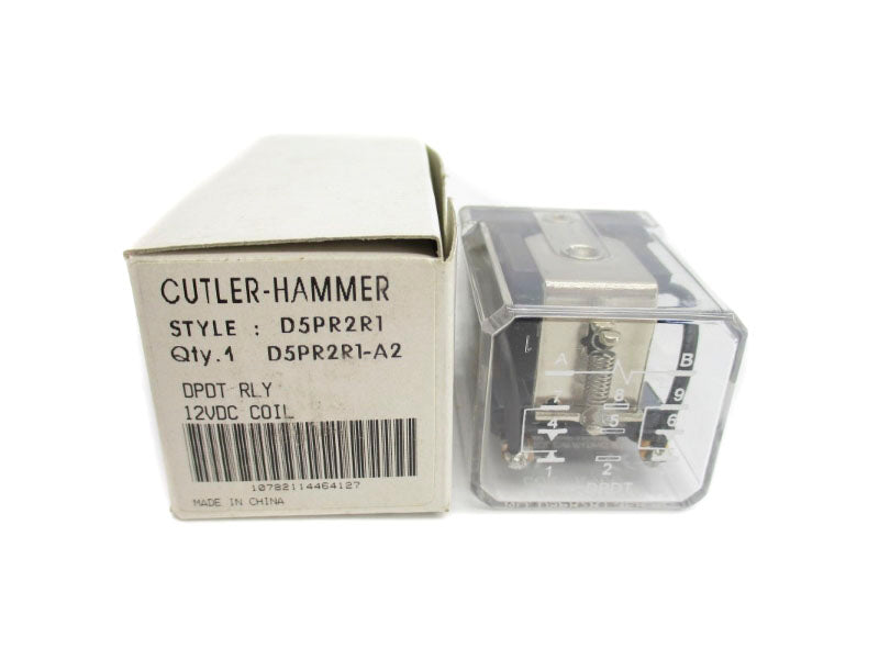CUTLER HAMMER D5PR2R1 SER. A2 12VDC 12A NSMP