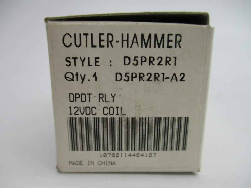 CUTLER HAMMER D5PR2R1 SER. A2 12VDC 12A NSMP