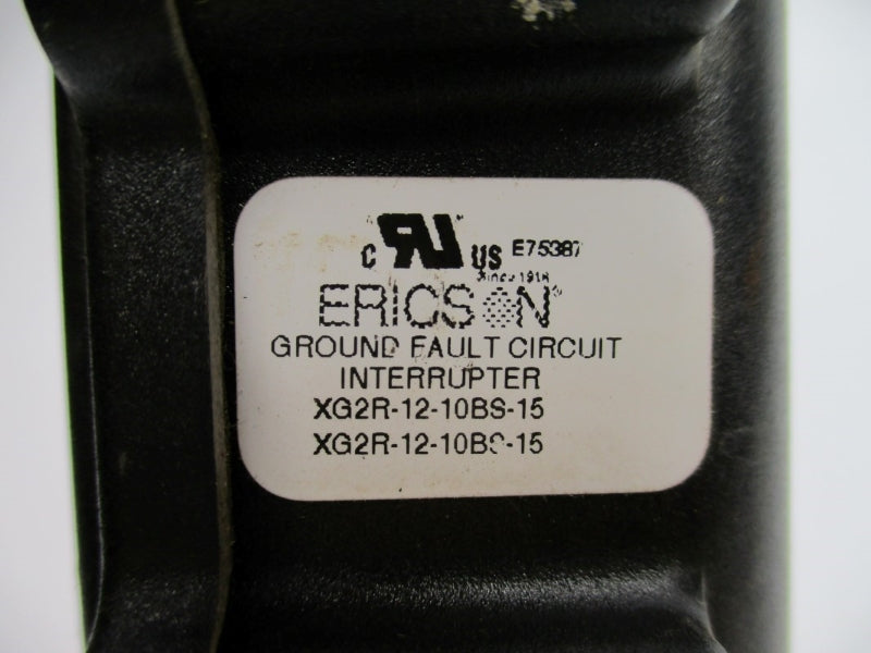 ERICSON XG2R-12-10BS-15 120V 15A UNMP