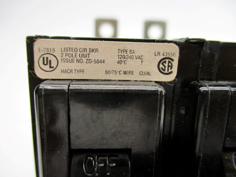 CUTLER HAMMER BA215 120/240VAC 15A NSNP