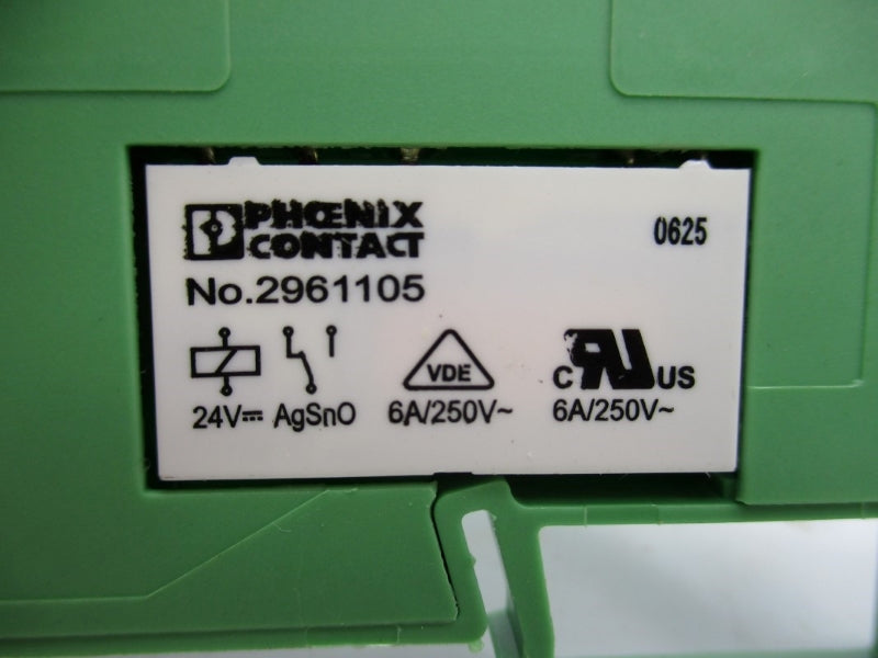 PHOENIX CONTACT DEK-REL-G24/21 2964500 24V 6A NSNP