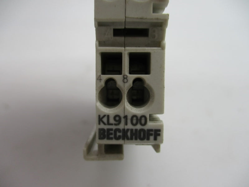 BECKHOFF KL9100 24VDC 10A NSNP