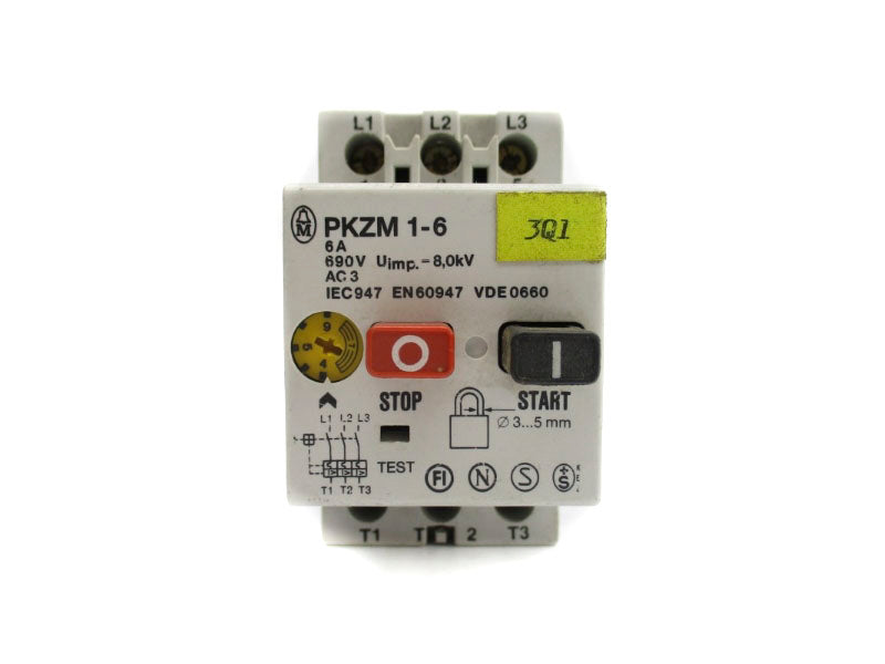 KLOCKNER MOELLER PKZM1-6 690V 6A UNMP