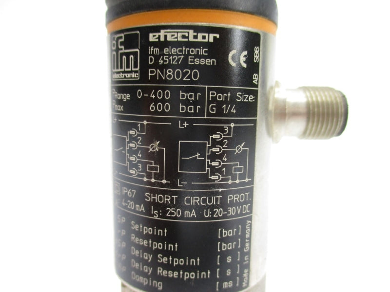 IFM EFECTOR PN8020 20-30VDC NSNP