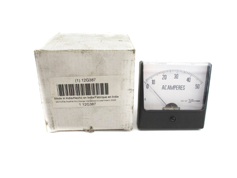 METER 12G387 0/50ACA NSMP