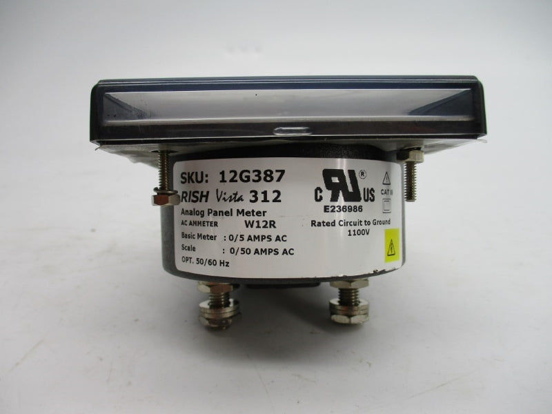 METER 12G387 0/50ACA NSMP