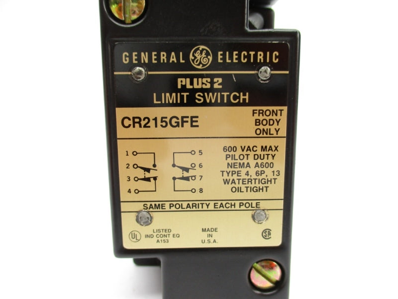 GENERAL ELECTRIC CR215G2E12 600VAC NSMP
