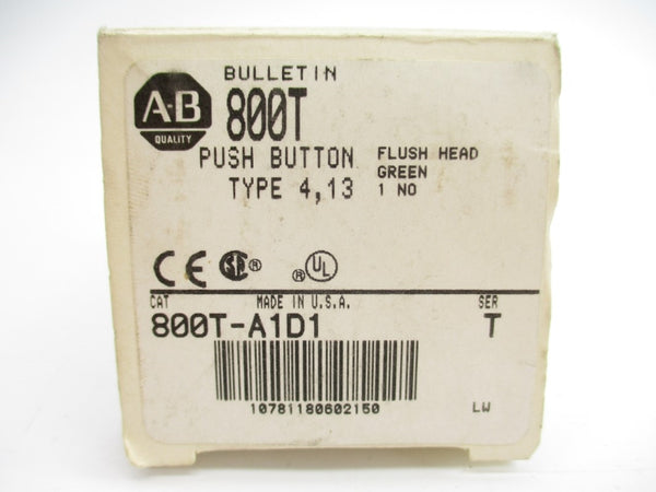 ALLEN BRADLEY 800T-A1D1 SER. T (WH) NSMP