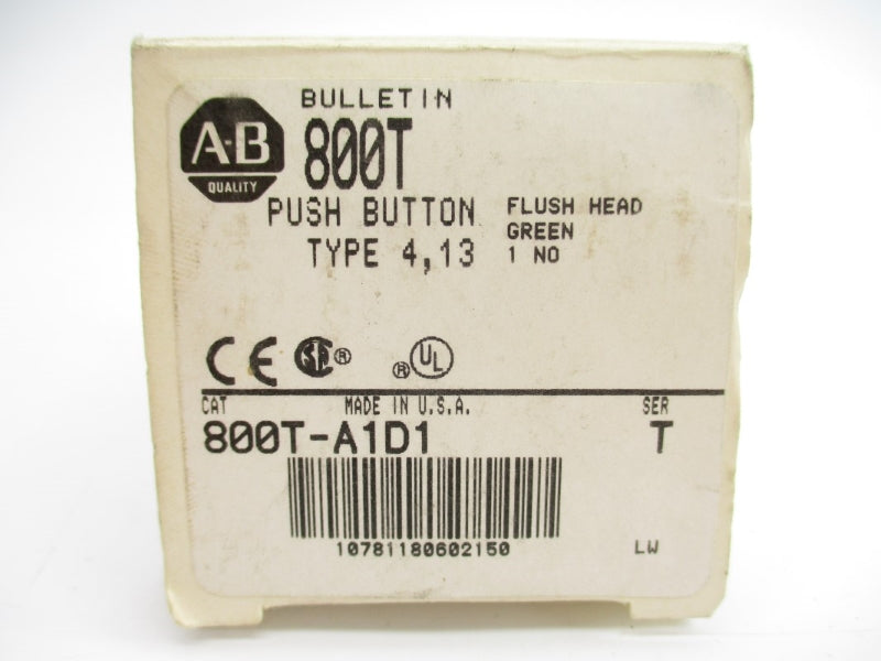 ALLEN BRADLEY 800T-A1D1 SER. T (WH) NSMP