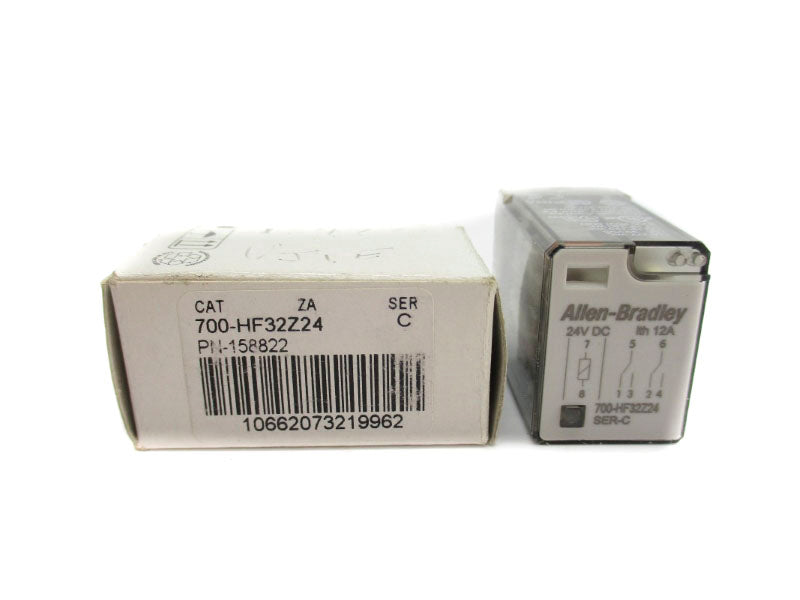 ALLEN BRADLEY 700-HF32Z24 SER. C 24VDC 12A (WH) NSMP