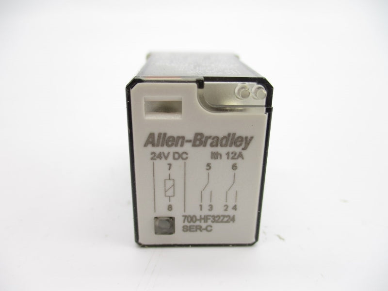 ALLEN BRADLEY 700-HF32Z24 SER. C 24VDC 12A (WH) NSMP
