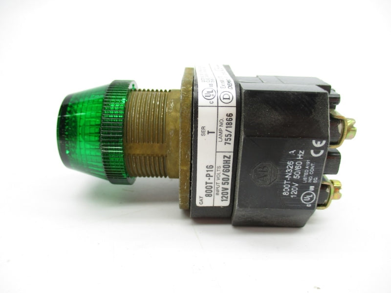 ALLEN BRADLEY 800T-P16G SER. T 120V (WH) NSMP