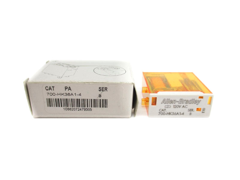 ALLEN BRADLEY 700-HK36A1-4 SER. B 120VAC 16A (WH) NSMP