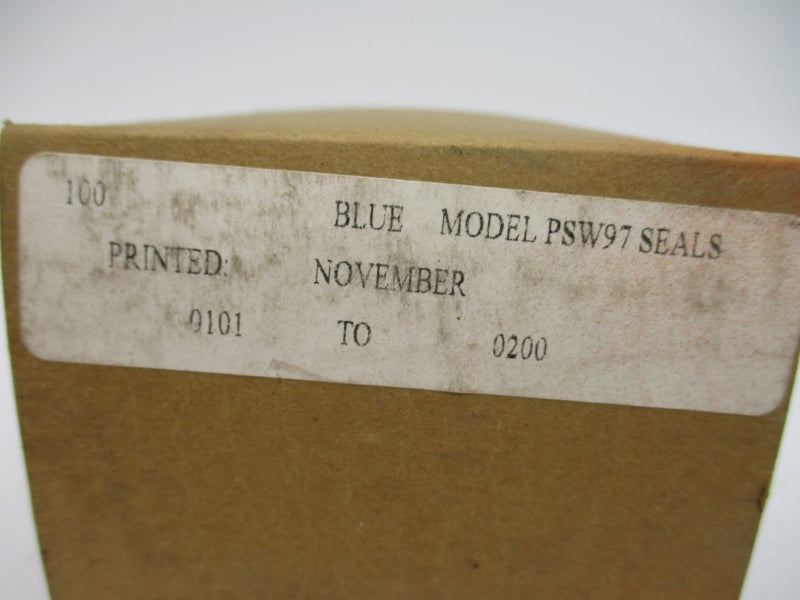 SEAL PSW97 (BLUE) (PKG OF 100) NSMP